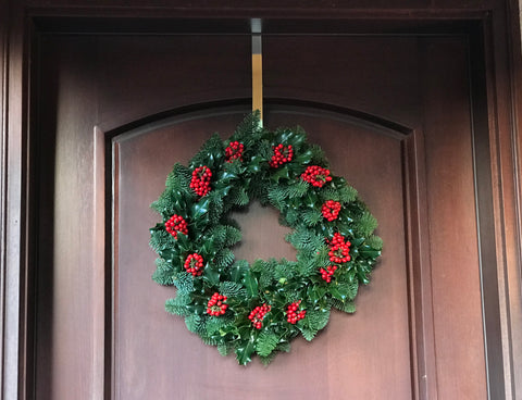 18G - GREAT AND NOBLE - Noble Fir Wreath  (**Contact us to custom order**)